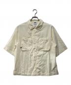 NIKEナイキ）の古着「LOOSE FIT バックプリント S/S シャツ」｜アイボリー