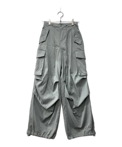 THROW（スロー）THROW (スロー) パラシュートカーゴパンツ/OVER LOOSE CARGO PT グレー サイズ:1 未使用品の古着・服飾アイテム