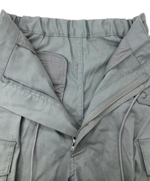 THROW（スロー）THROW (スロー) パラシュートカーゴパンツ/OVER LOOSE CARGO PT グレー サイズ:1 未使用品の古着・服飾アイテム