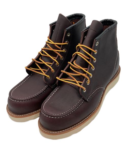 RED WING（レッドウィング）RED WING (レッドウィング) 6インチ クラシックモック/ブーツ ボルドー サイズ:26（8E）の古着・服飾アイテム