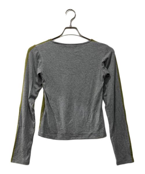 beegen（ビーデン）beegen (ビーデン) ロングスリーブカットソー グレー サイズ:Fの古着・服飾アイテム