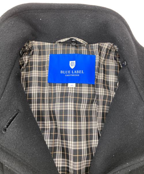 BLUE LABEL CRESTBRIDGE（ブルーレーベルクレストブリッジ）BLUE LABEL CRESTBRIDGE (ブルーレーベルクレストブリッジ) コート ブラック サイズ:40の古着・服飾アイテム