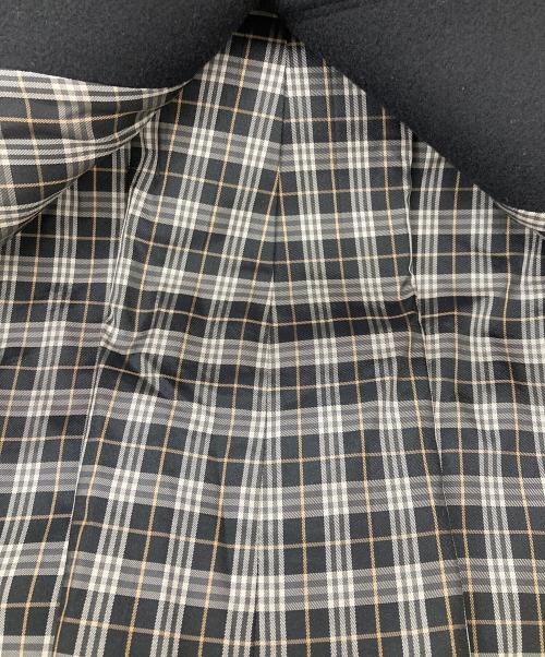 BLUE LABEL CRESTBRIDGE（ブルーレーベルクレストブリッジ）BLUE LABEL CRESTBRIDGE (ブルーレーベルクレストブリッジ) コート ブラック サイズ:40の古着・服飾アイテム