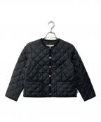 Traditional Weatherwearトラディショナルウェザーウェア）の古着「ARKLEYキルティングジャケット」｜ブラック