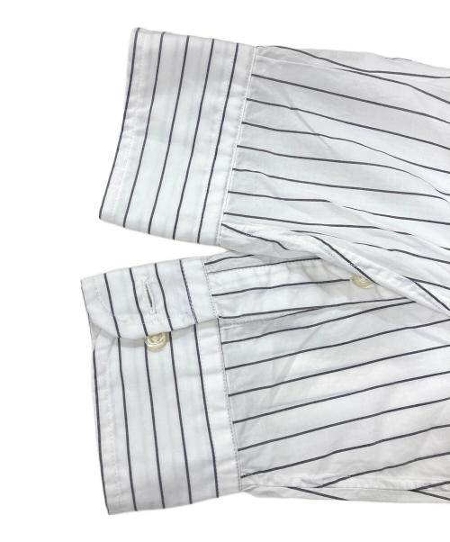 SHIPS（シップス）SHIPS (シップス) IKE BEHAR (アイクベーハ) バンドカラーシャツ ホワイト サイズ:Ｌの古着・服飾アイテム
