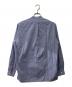 SHIPS (シップス) IKE BEHAR (アイクベーハ) バンドカラーシャツ ネイビー サイズ:L：5000円