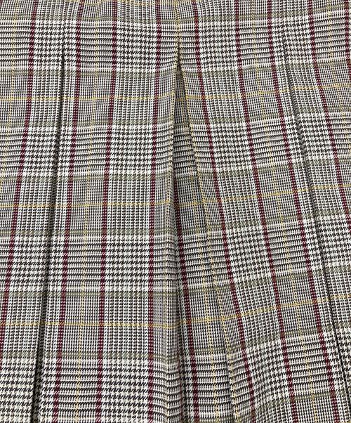 Burberry's（バーバリーズ）Burberry's (バーバリーズ) チェックスカート ブラウン サイズ:7ARの古着・服飾アイテム