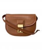 3.1 phillip limスリーワンフィリップリム）の古着「Pashli Mini Saddle Convertible Belt Bag/パシュリミニサドルコンバーチブルベルトバッグ」｜ブラウン