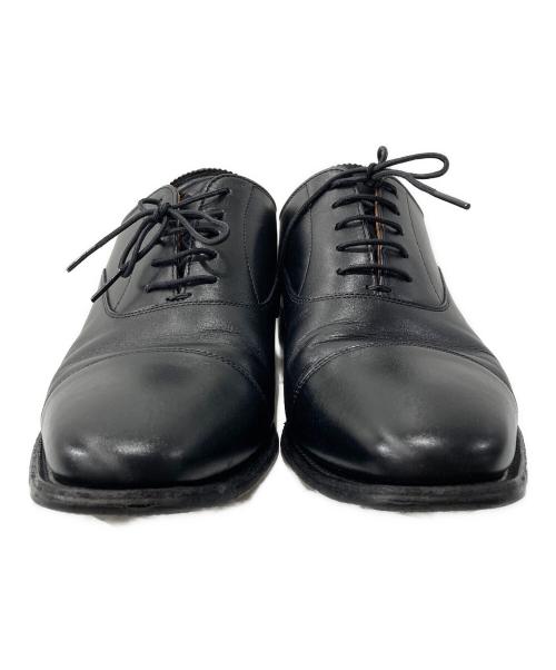 SCOTCH GRAIN（スコッチグレイン）SCOTCH GRAIN (スコッチグレイン) ストレートチップシューズ ブラック サイズ:25　EEEの古着・服飾アイテム