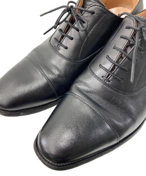 SCOTCH GRAIN（スコッチグレイン）SCOTCH GRAIN (スコッチグレイン) ストレートチップシューズ ブラック サイズ:25　EEEの古着・服飾アイテム