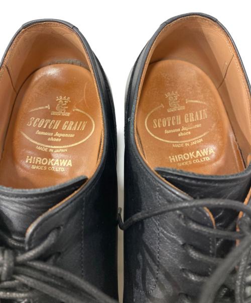 SCOTCH GRAIN（スコッチグレイン）SCOTCH GRAIN (スコッチグレイン) Vチップドレスシューズ ブラック サイズ:25の古着・服飾アイテム