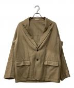 STEVEN ALANスティーブンアラン）の古着「C/SRG S/2B NARD JACKET/テーラードジャケット」｜ブラウン