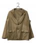 STEVEN ALAN（スティーブンアラン）の古着「C/SRG S/2B NARD JACKET/テーラードジャケット」｜ブラウン