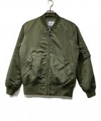 URBAN RESEARCHアーバンリサーチ）の古着「MA-1ジャケット」｜オリーブ