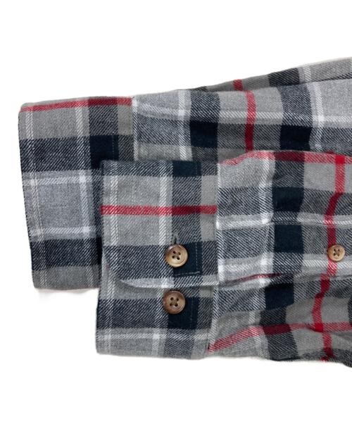 BROOKS BROTHERS（ブルックスブラザーズ）BROOKS BROTHERS (ブルックスブラザーズ) チェックシャツ グレー サイズ:Mの古着・服飾アイテム