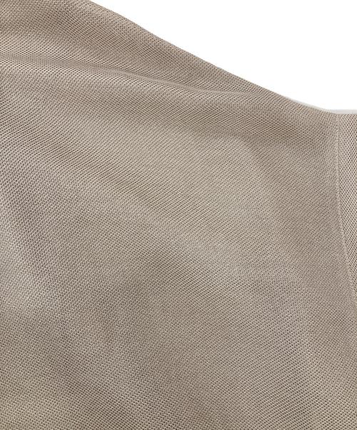 Dignite collier（ディニテ コリエ）Dignite collier (ディニテ コリエ) メッシュハーフスリーブJK ベージュ サイズ:Fの古着・服飾アイテム