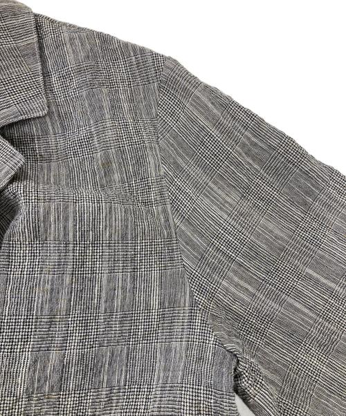 Gready Brilliant（グレディ ブリリアン）Gready Brilliant (グレディ ブリリアン) 半袖ダブルジャケット グレー サイズ:38の古着・服飾アイテム
