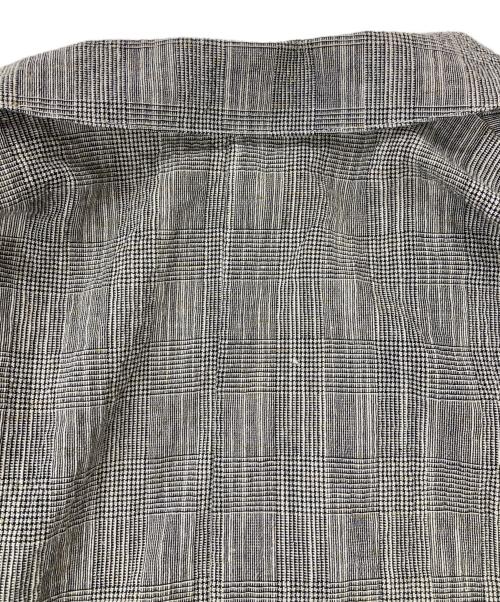 Gready Brilliant（グレディ ブリリアン）Gready Brilliant (グレディ ブリリアン) 半袖ダブルジャケット グレー サイズ:38の古着・服飾アイテム