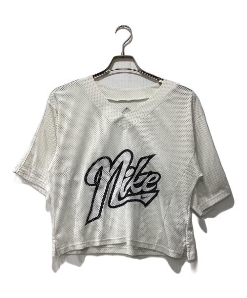 NIKE（ナイキ）NIKE (ナイキ) ウィメンズ Dri-FIT オーバーサイズド ショートスリーブ トップス ホワイト サイズ:xsの古着・服飾アイテム