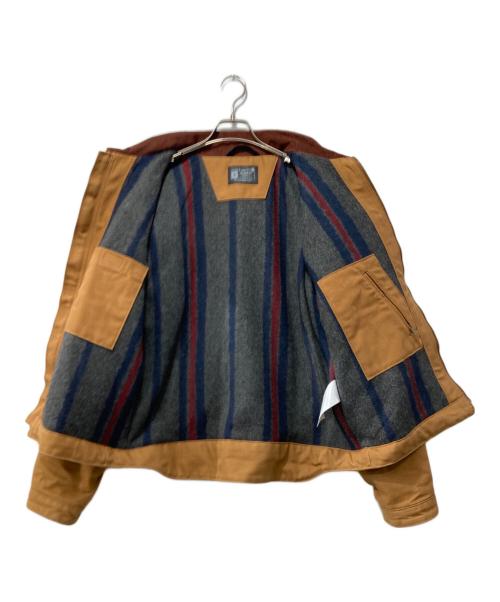 CarHartt（カーハート）CarHartt (カーハート) ライナーブランケット デトロイトジャケット ブラウン サイズ:Mの古着・服飾アイテム