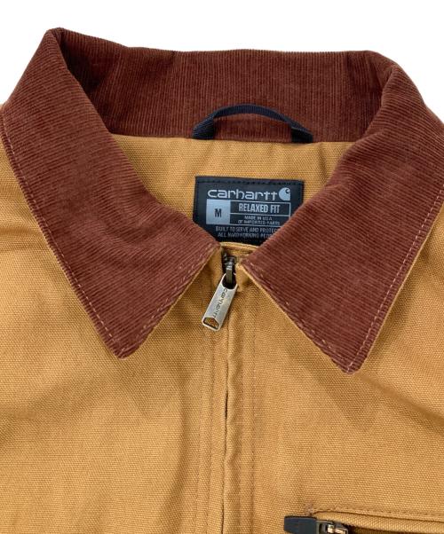 CarHartt（カーハート）CarHartt (カーハート) ライナーブランケット デトロイトジャケット ブラウン サイズ:Mの古着・服飾アイテム