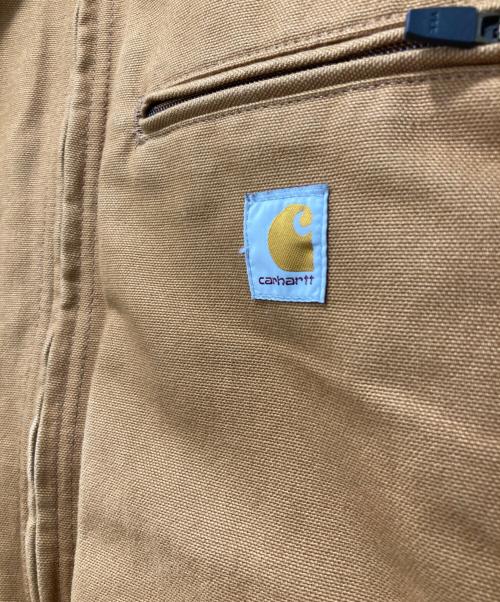 CarHartt（カーハート）CarHartt (カーハート) ライナーブランケット デトロイトジャケット ブラウン サイズ:Mの古着・服飾アイテム