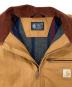 中古・古着 CarHartt (カーハート) ライナーブランケット デトロイトジャケット ブラウン サイズ:M：23000円