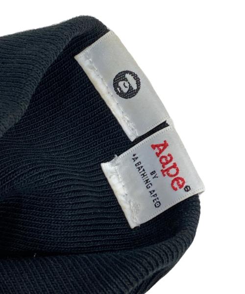 Aape BY A BATHING APE（エーエイプ バイ アベイシングエイプ）Aape BY A BATHING APE (エーエイプ バイ アベイシングエイプ) プリントパーカー ブラック サイズ:Lの古着・服飾アイテム