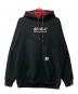 Aape BY A BATHING APE（エーエイプ バイ アベイシングエイプ）の古着「プリントパーカー」｜ブラック