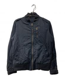 DIESEL（ディーゼル）の古着「ジップジャケット」｜ブラック