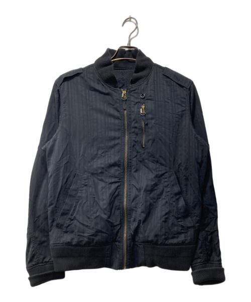 DIESEL（ディーゼル）DIESEL (ディーゼル) ジップジャケット ブラック サイズ:Mの古着・服飾アイテム