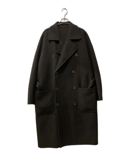 FOLL（フォル）FOLL (フォル) sp160s soft rever wardrobe coat/ｳｰﾙｺｰﾄ ブラウン サイズ:2の古着・服飾アイテム