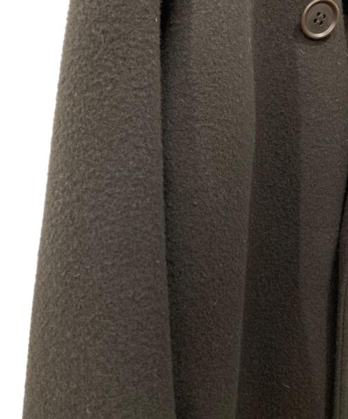 FOLL（フォル）FOLL (フォル) sp160s soft rever wardrobe coat/ｳｰﾙｺｰﾄ ブラウン サイズ:2の古着・服飾アイテム