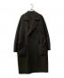 FOLL（フォル）の古着「sp160s soft rever wardrobe coat/ｳｰﾙｺｰﾄ」｜ブラウン