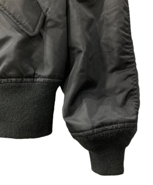 AVIREX（アヴィレックス）AVIREX (アヴィレックス) ワッペンMA-1ジャケットフライトジャケット ブラック サイズ:XLの古着・服飾アイテム
