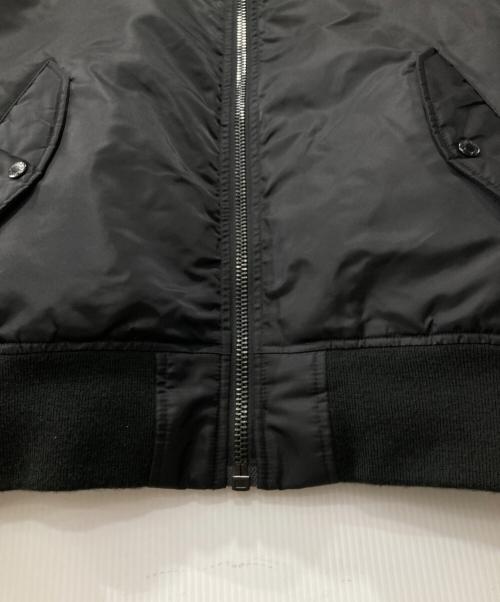 AVIREX（アヴィレックス）AVIREX (アヴィレックス) ワッペンMA-1ジャケットフライトジャケット ブラック サイズ:XLの古着・服飾アイテム