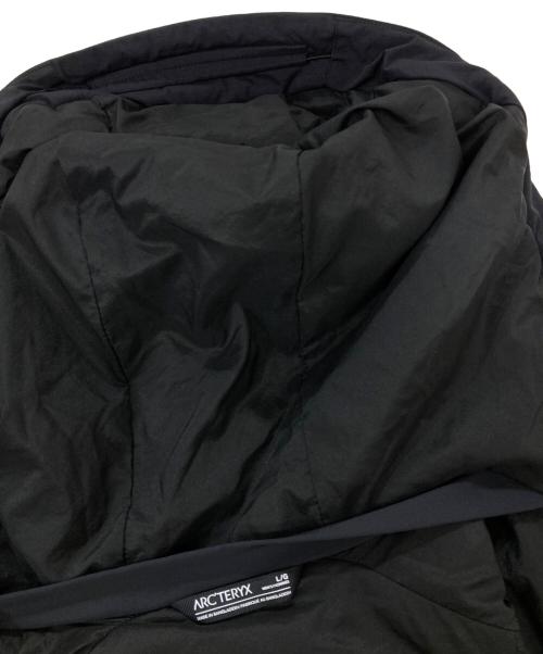 ARC'TERYX（アークテリクス）ARC'TERYX (アークテリクス) ATOM AR HOODY/アトムARフーディジャケット ブラック サイズ:Lの古着・服飾アイテム