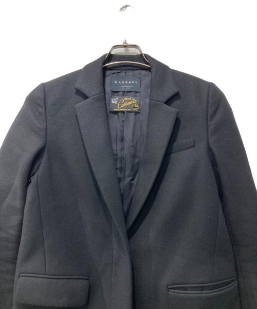 MACPHEE（マカフィー）MACPHEE (マカフィー) チェスターコート ブラック サイズ:34の古着・服飾アイテム