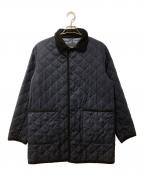 SHIPSシップス）の古着「キルティングコート」｜ネイビー