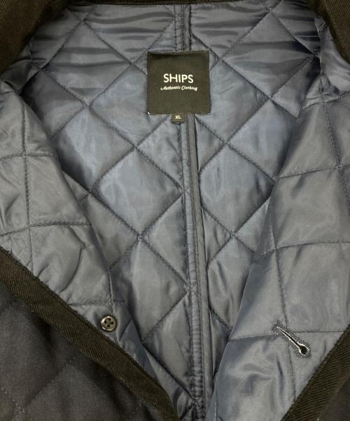 SHIPS（シップス）SHIPS (シップス) キルティングコート ネイビー サイズ:XLの古着・服飾アイテム