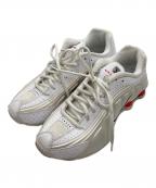NIKEナイキ）の古着「ローカットスニーカー/NIKE W SHOX R4」｜ホワイト
