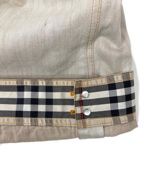 BURBERRY BLACK LABEL（バーバリーブラックレーベル）BURBERRY BLACK LABEL (バーバリーブラックレーベル) コットンジャケット ベージュ サイズ:Mの古着・服飾アイテム