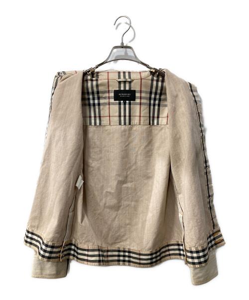 BURBERRY BLACK LABEL（バーバリーブラックレーベル）BURBERRY BLACK LABEL (バーバリーブラックレーベル) コットンジャケット ベージュ サイズ:Mの古着・服飾アイテム