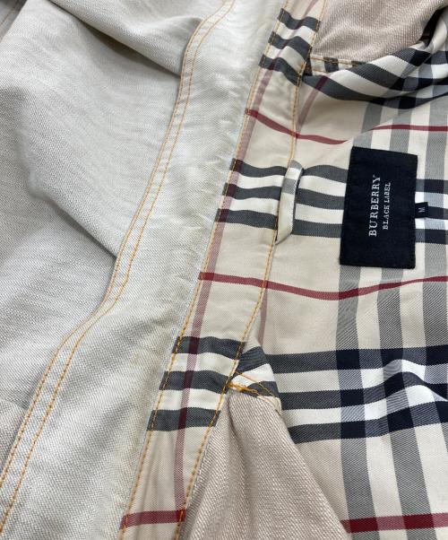 BURBERRY BLACK LABEL（バーバリーブラックレーベル）BURBERRY BLACK LABEL (バーバリーブラックレーベル) コットンジャケット ベージュ サイズ:Mの古着・服飾アイテム