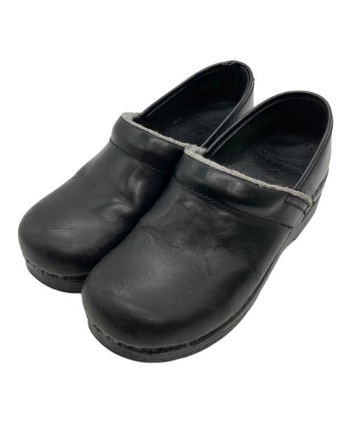 dansko（ダンスコ）dansko (ダンスコ) レザーミュール ブラック サイズ:39の古着・服飾アイテム