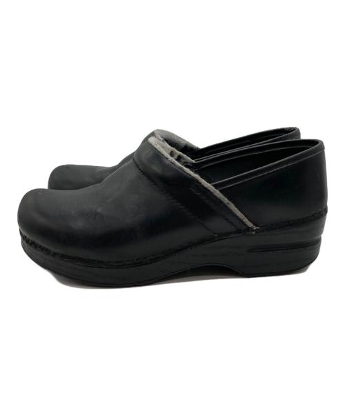 dansko（ダンスコ）dansko (ダンスコ) レザーミュール ブラック サイズ:39の古着・服飾アイテム