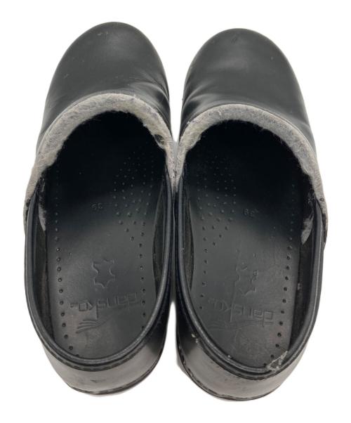 dansko（ダンスコ）dansko (ダンスコ) レザーミュール ブラック サイズ:39の古着・服飾アイテム