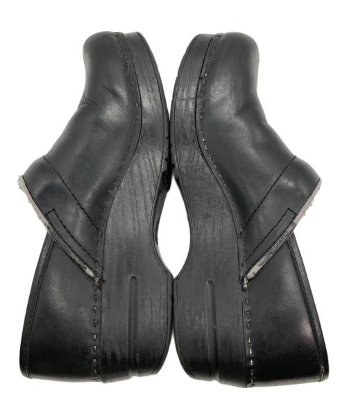 dansko（ダンスコ）dansko (ダンスコ) レザーミュール ブラック サイズ:39の古着・服飾アイテム