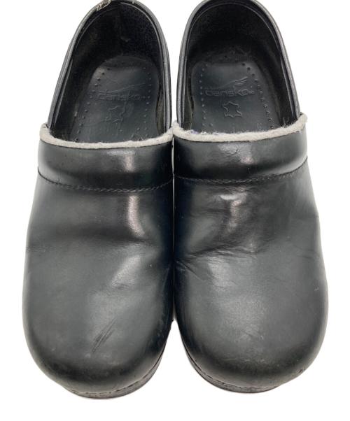 dansko（ダンスコ）dansko (ダンスコ) レザーミュール ブラック サイズ:39の古着・服飾アイテム