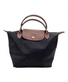 LONGCHAMP（ロンシャン）の古着「ル プリアージュトートバッグ」｜ブラック